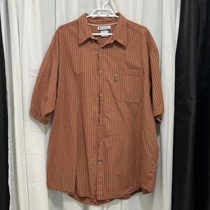 Columbia 100% Cotton Short Sleeve Shirt